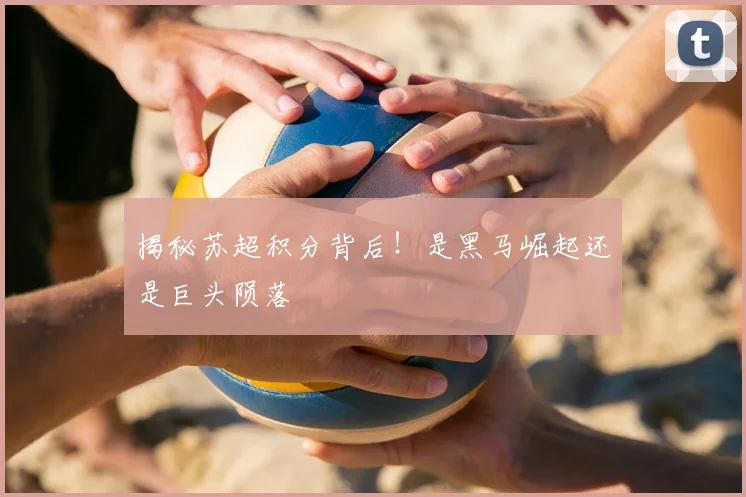 揭秘苏超积分背后！是黑马崛起还是巨头陨落